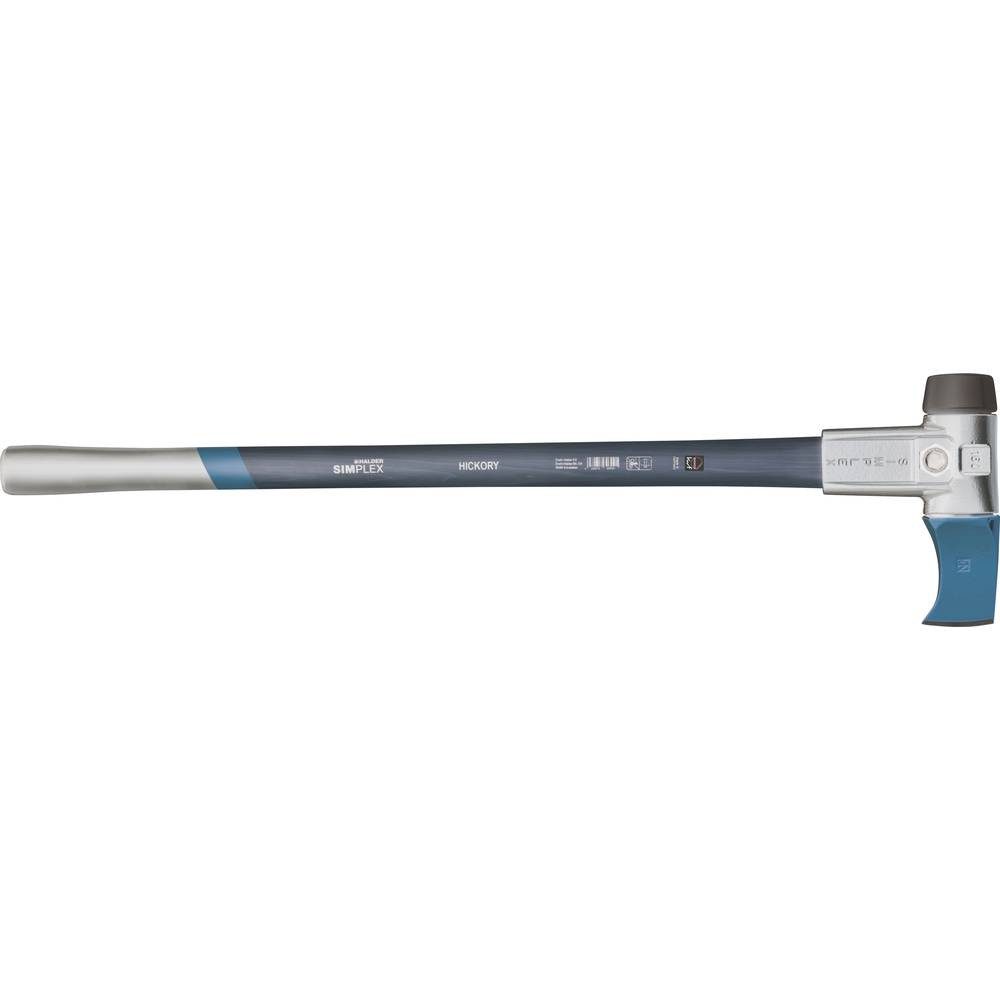 HALDER Axt Spalthammer, Einsatz Superplastik, mit Tempergussgehäuse 3007.160, ergonomischer Griff, mittelhart
