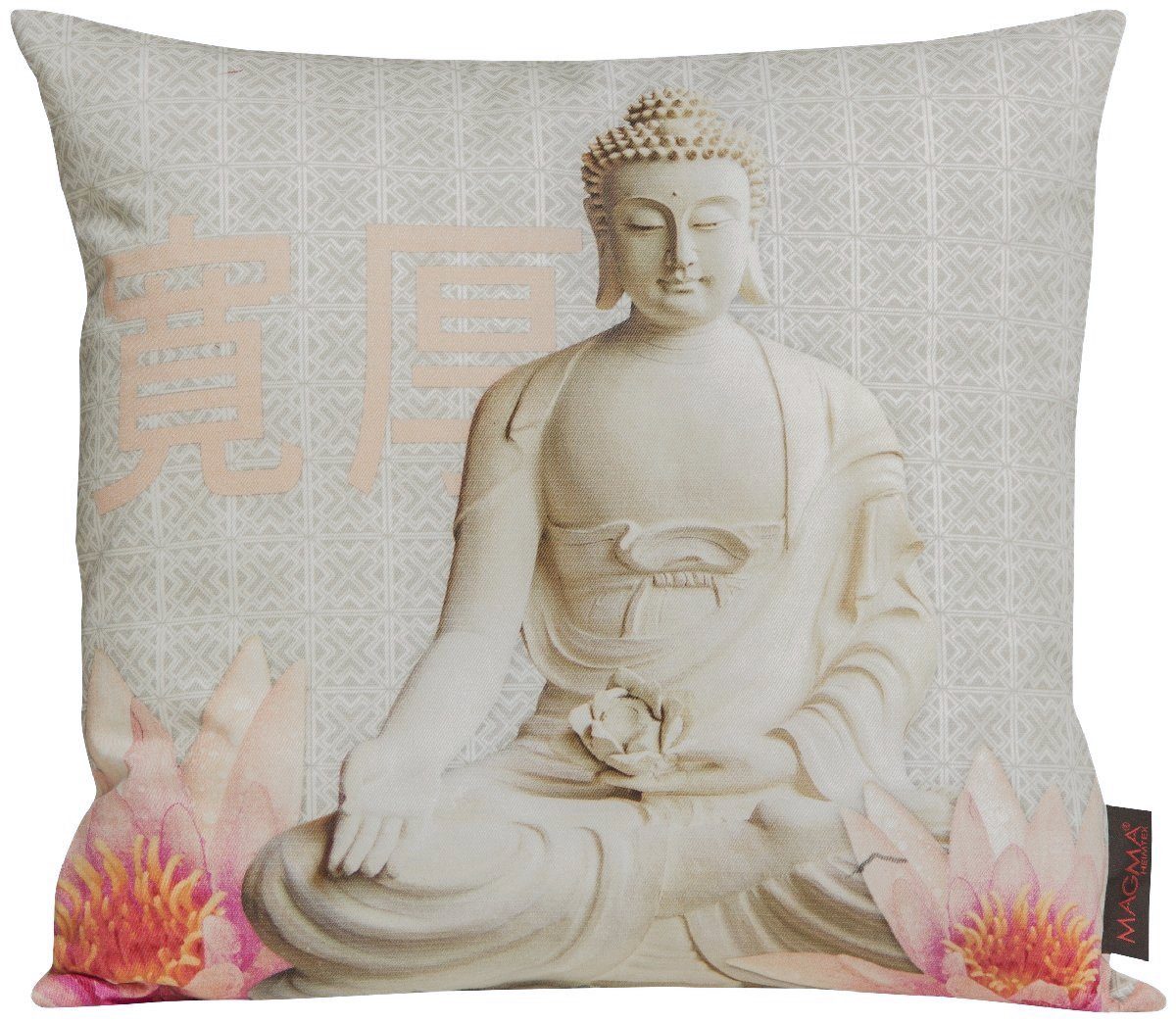 Kissenbezug Buddha, beties, Kissenhülle ca. 40x40 cm Digitaldruck (sand)