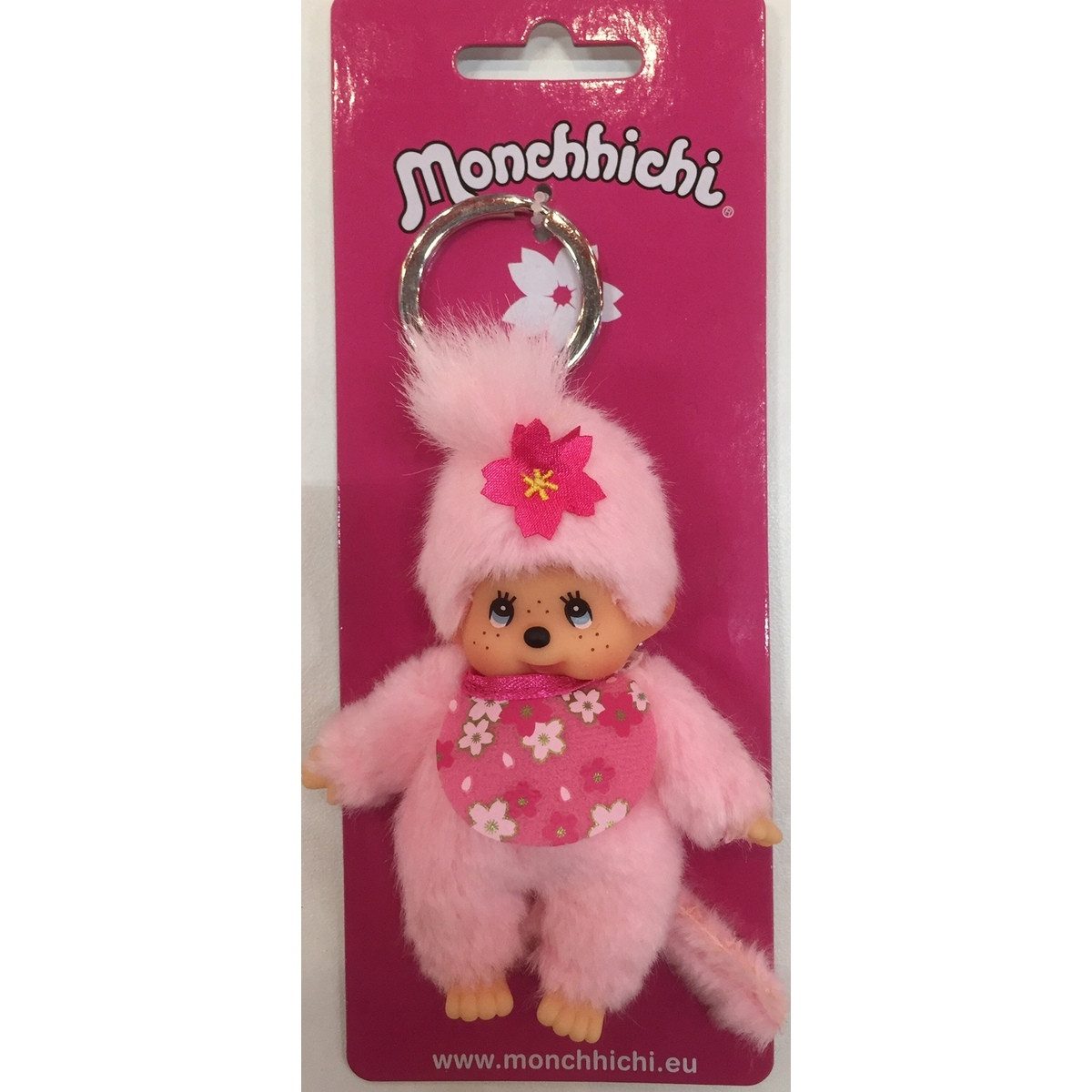 Monchhichi Plüschfigur Monchhichi Plüschanhänger Mädchen Kirschblüte mit La günstig online kaufen