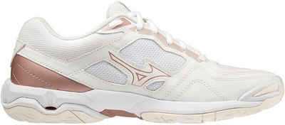 Mizuno WAVE PHANTOM 3(W) WHITE/ROSE/SNOW WHITE Hallenschuh