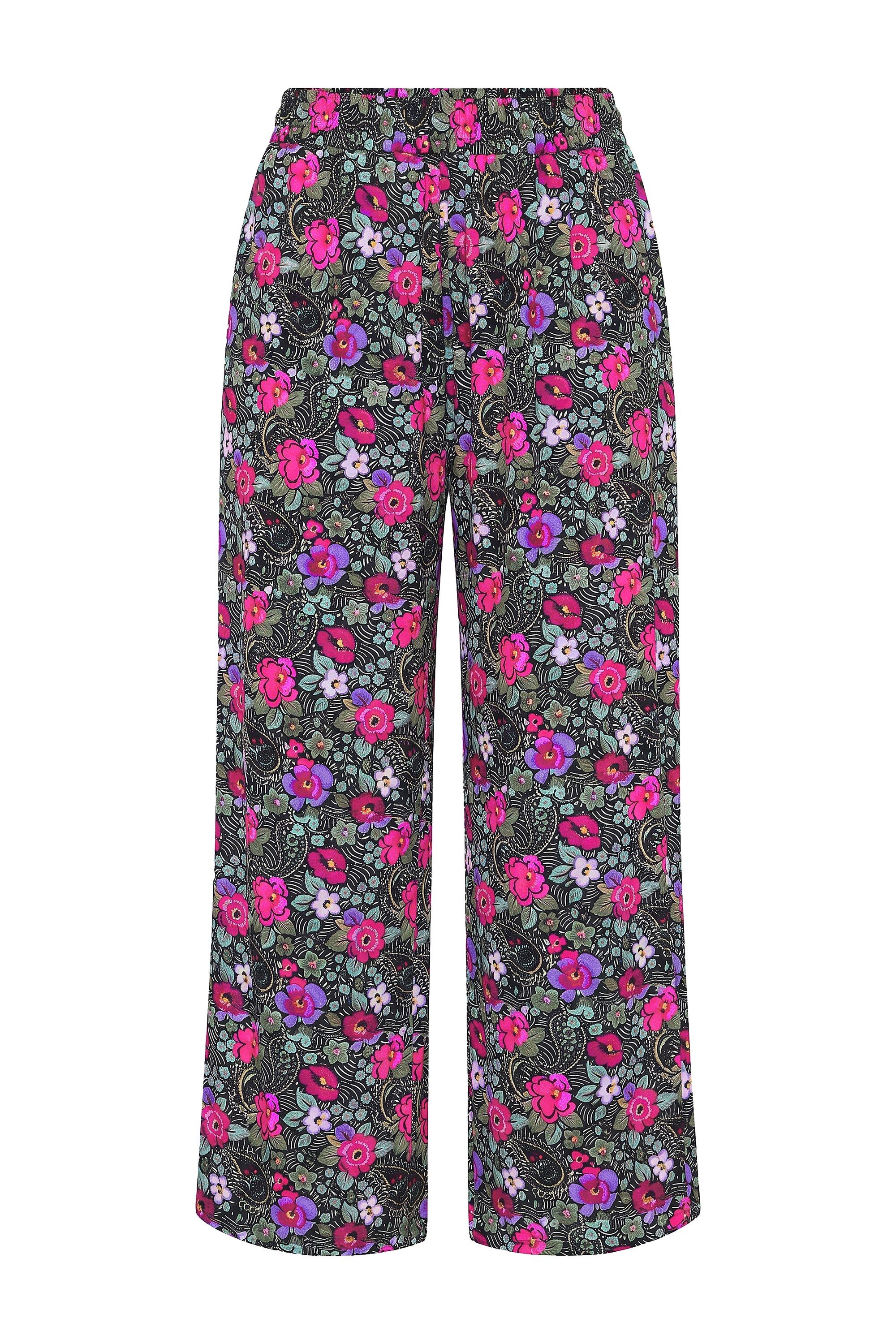Studio Untold Schlupfhose Palazzohose wide Legs Flowers