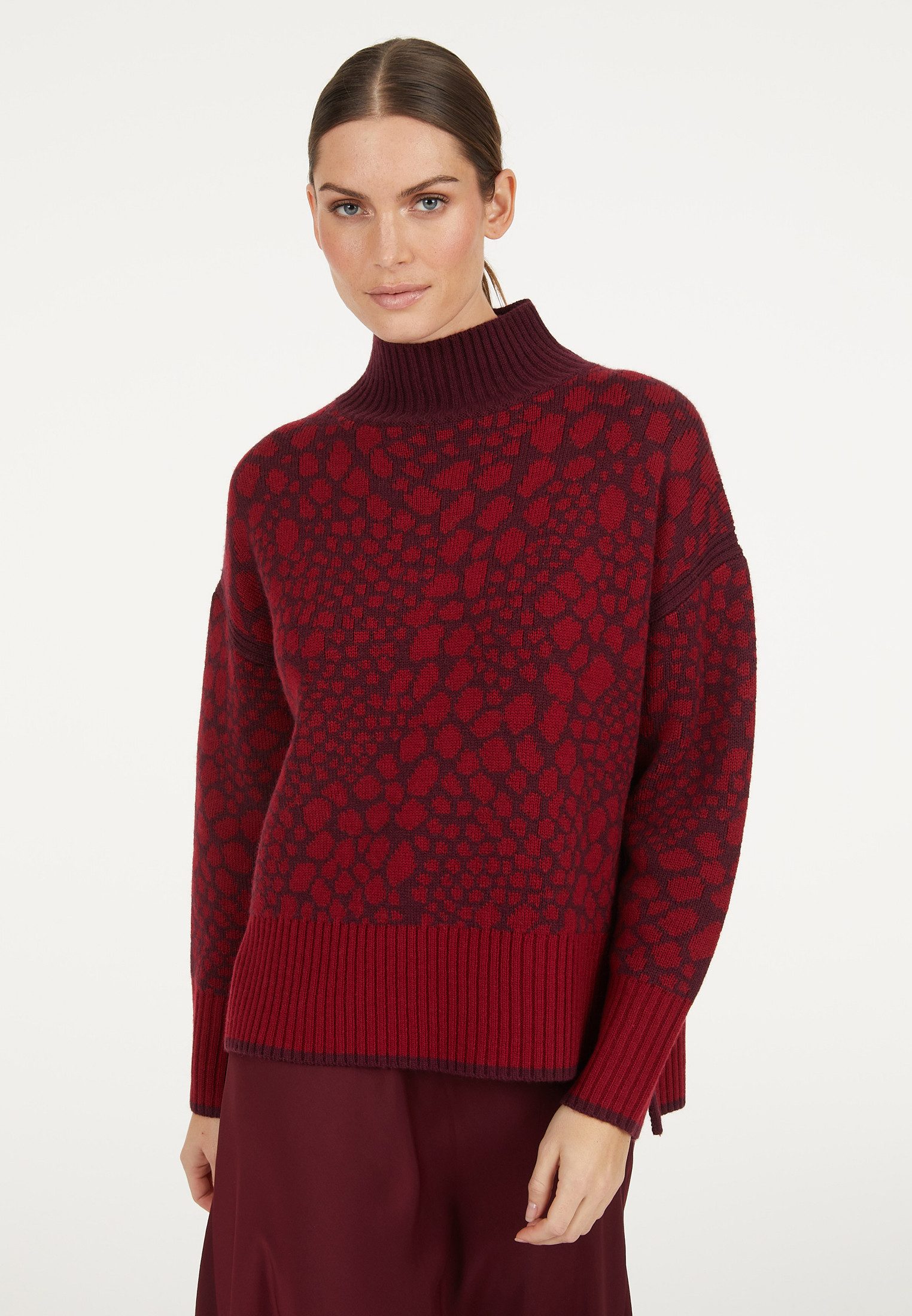 MARC AUREL Stehkragenpullover