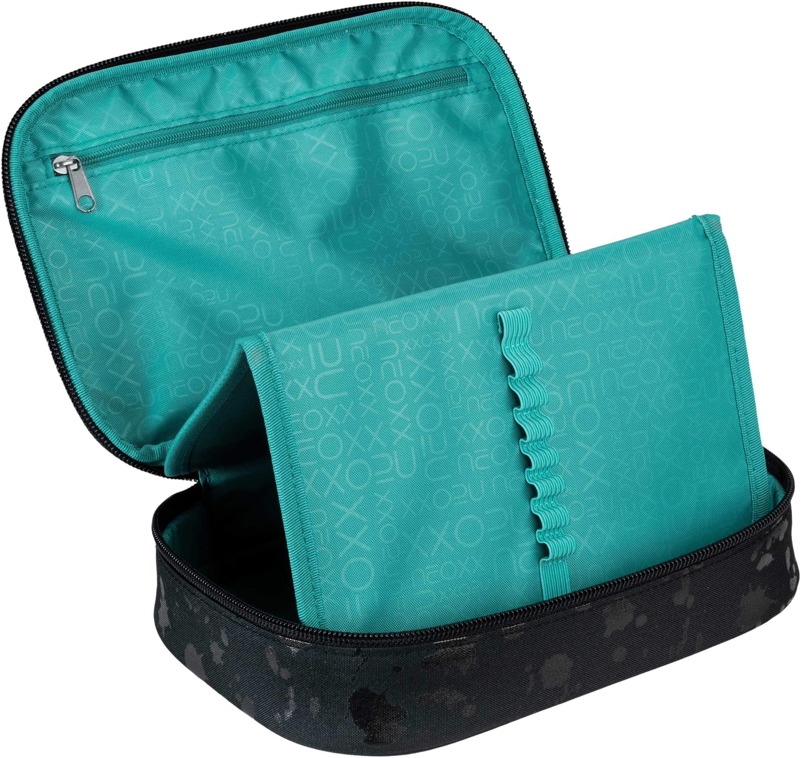 neoxx Schreibgeräteetui Schlamperbox, Dunk, teilweise aus recyceltem Material