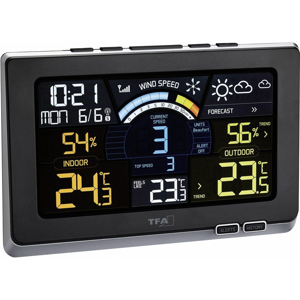 Wetterstation TFA Dostmann Spring Breeze 35.1140.01 Funk-Wetterstation Anzahl Senso