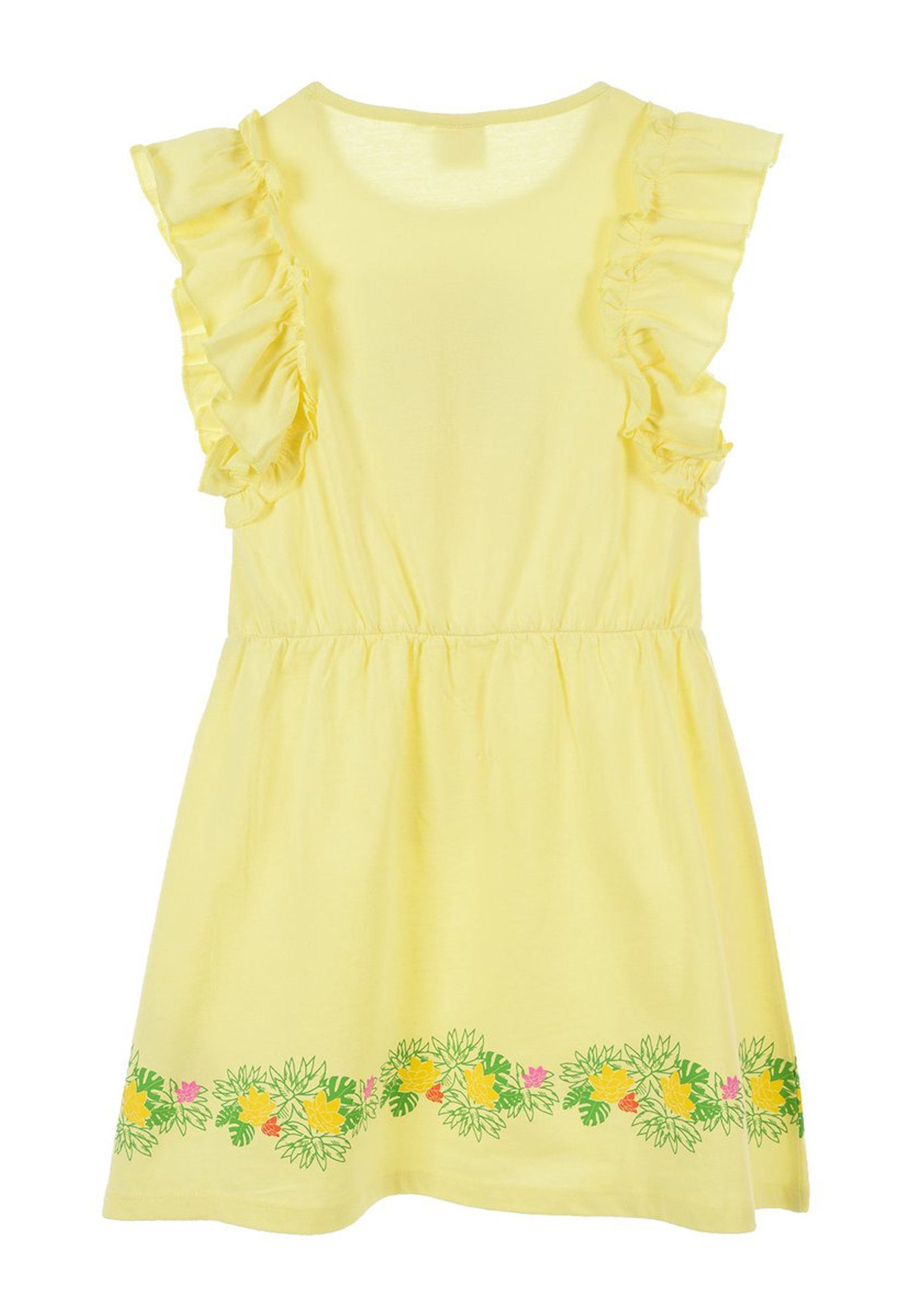 L.O.L. SURPRISE! A-Linien-Kleid Mädchen Sommer-Kleid Tüll Kinder Party-Kleid Gelb