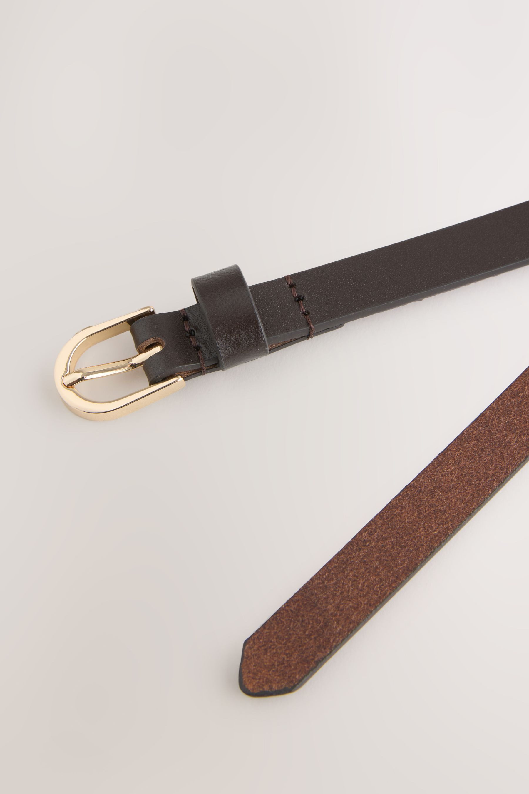 Next Ledergürtel Schmaler Ledergürtel (1-St) günstig online kaufen