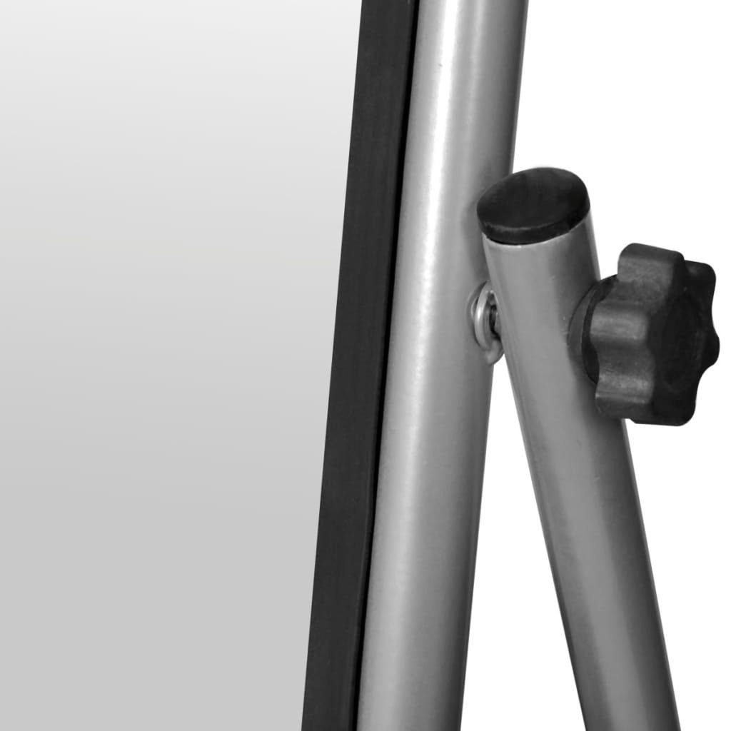 grau Grau Grau Spiegel vidaXL (1-St) Ankleidespiegel Standspiegel | Ganzkörperspiegel