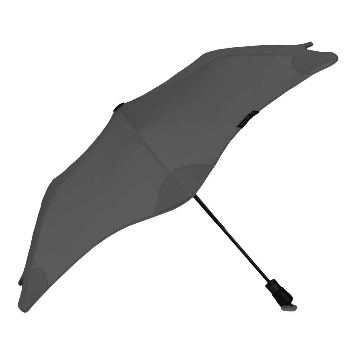 Blunt Taschenregenschirm Metro, Regenschirm, Taschenschirm, für Auto und unterwegs, 96cm Durchmesser dunkelgrau