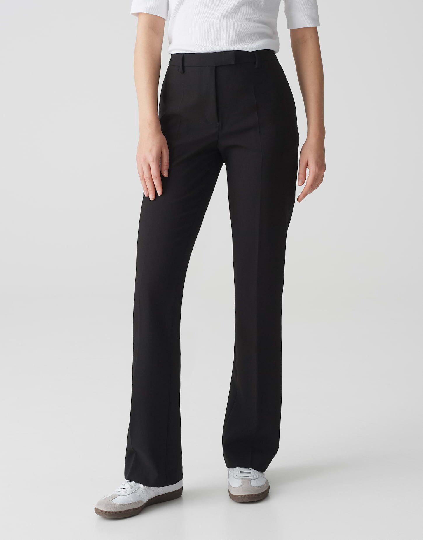 OPUS Stoffhose Flared Pants MEGGIEH Slim günstig online kaufen