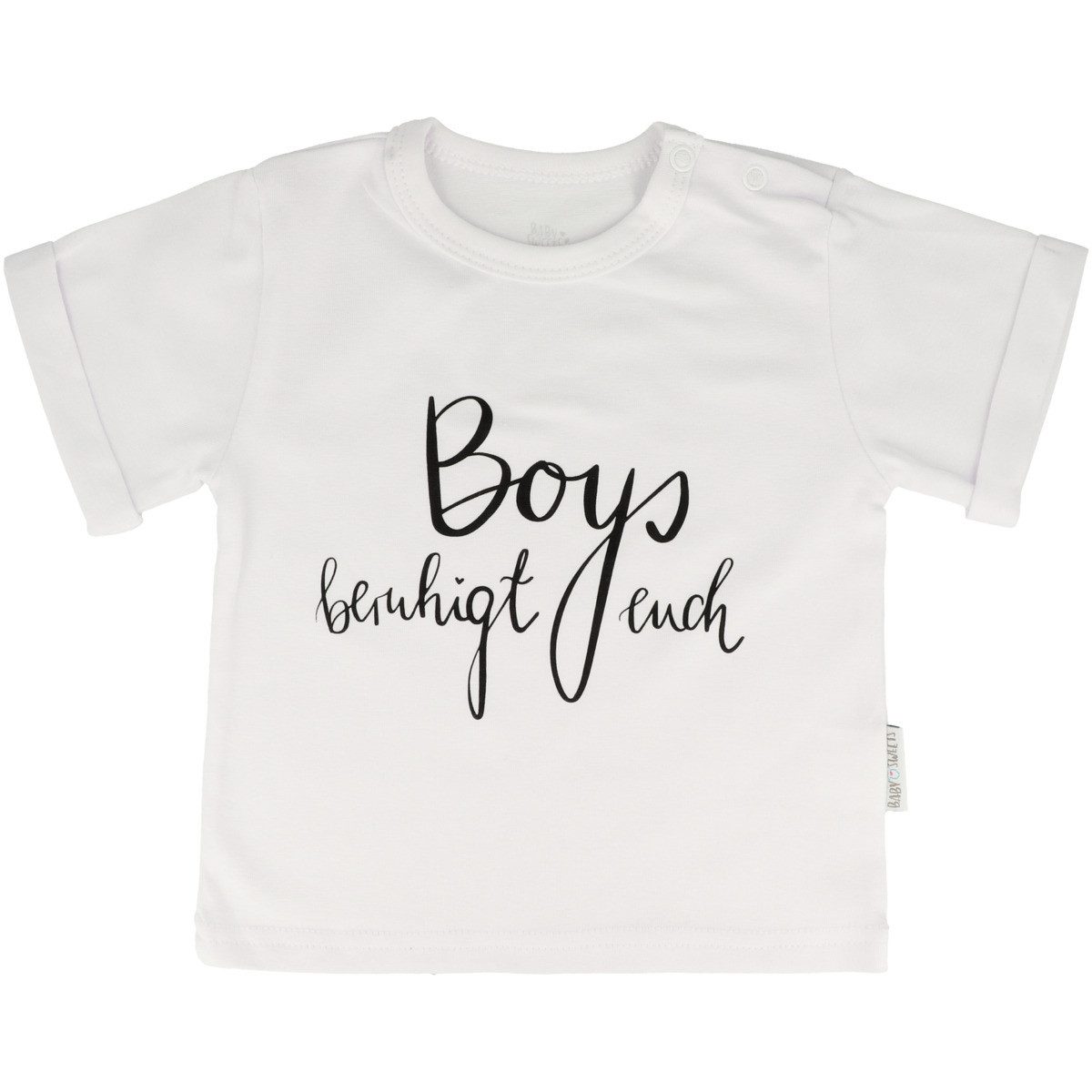 Baby Sweets T-Shirt Boys beruhigt euch Mädchen (1-tlg) Shirt, Oberteil, Leibchen, Funktionsshirt, Shortsleeve Shirt