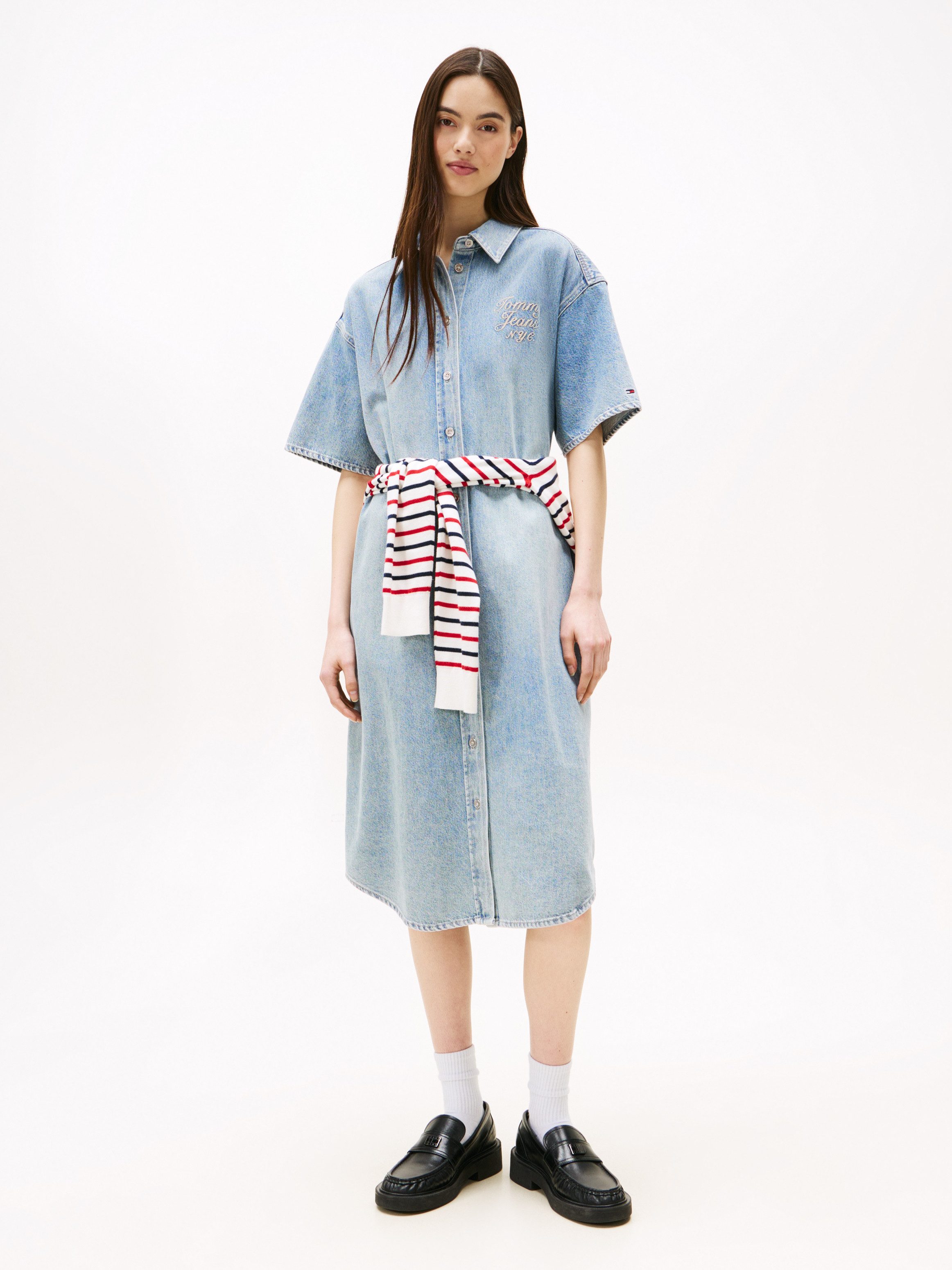 Tommy Jeans Jeanskleid TJW DENIM SHIRTDRESS günstig online kaufen