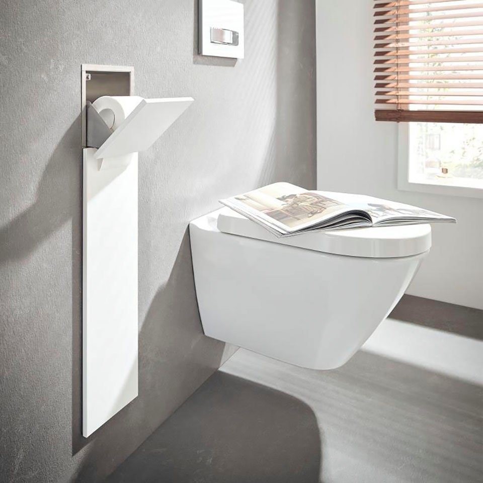 Emco Schrankmodule »Asis Pure WC-Modul Unterputz« Anschlag rechts, alpin-weiss (730 mm)-HomeTrends