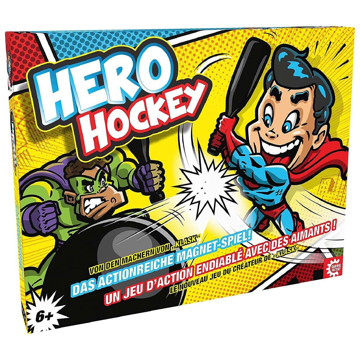 Carletto Spiel Carletto 646281 - Hero Hockey - Das actionreiche Magnetspiel