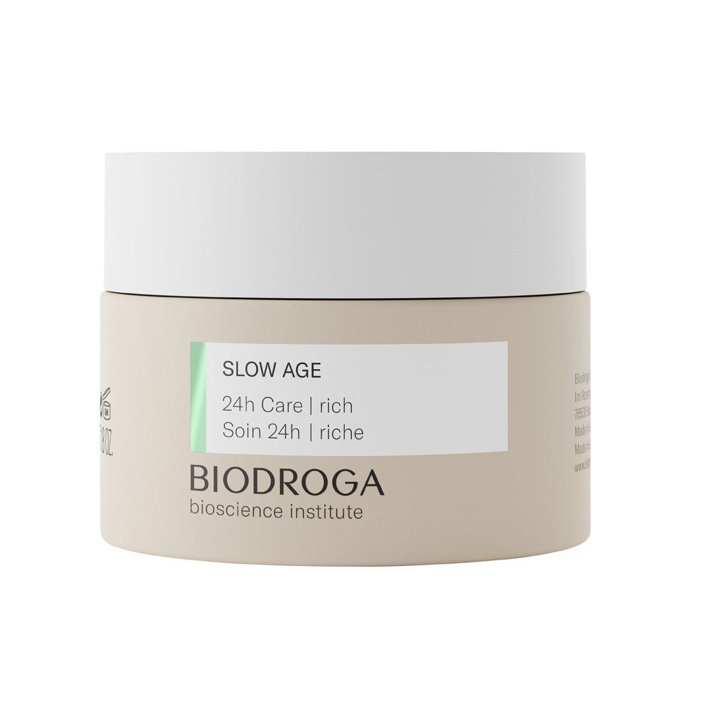 Biodroga Gesichts-Reinigungsfluid Biodroga - Slow Age- 24h Pflege reichhaltig - 50ml