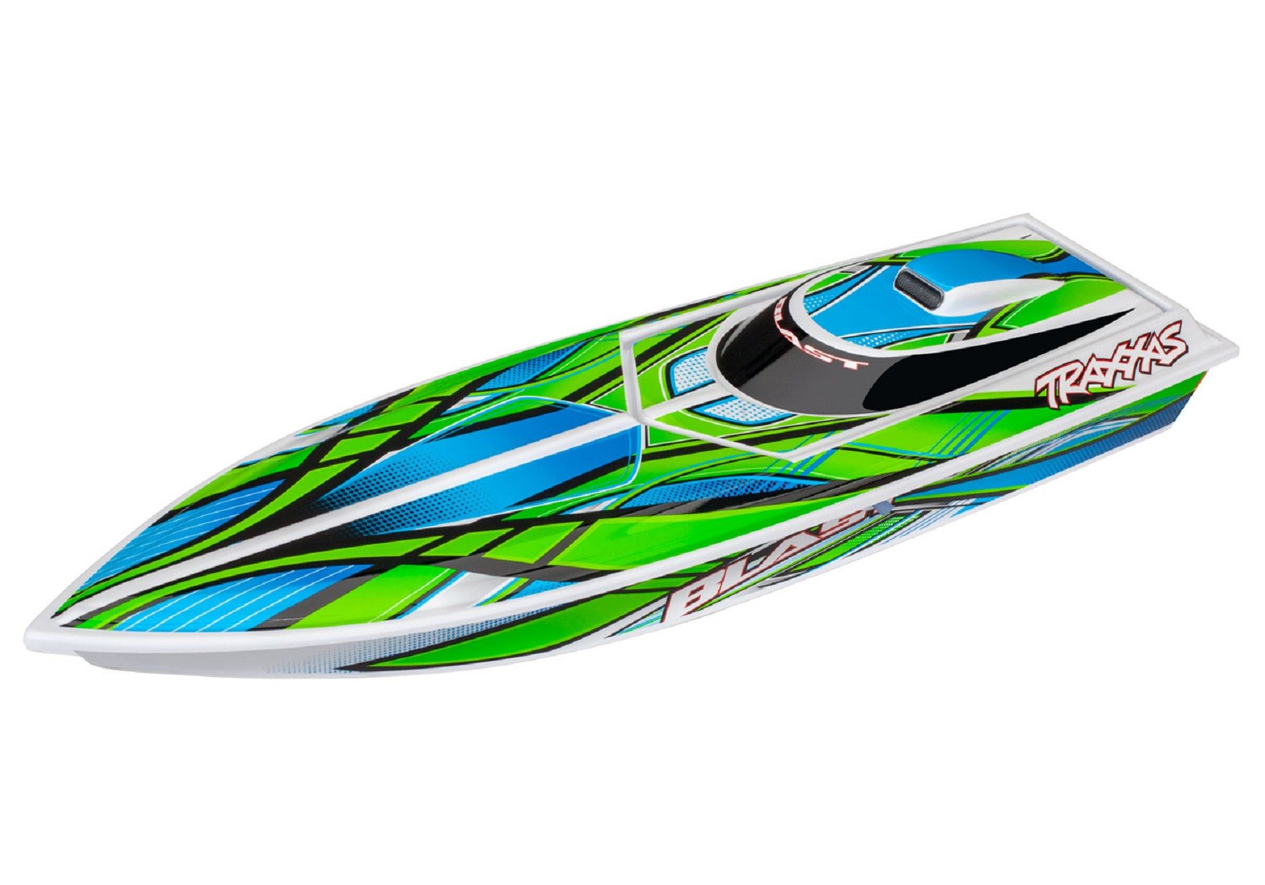 Traxxas RC-Boot Traxxas BLAST Rennboot RTR mit Akku, Lader grün 23-Zoll