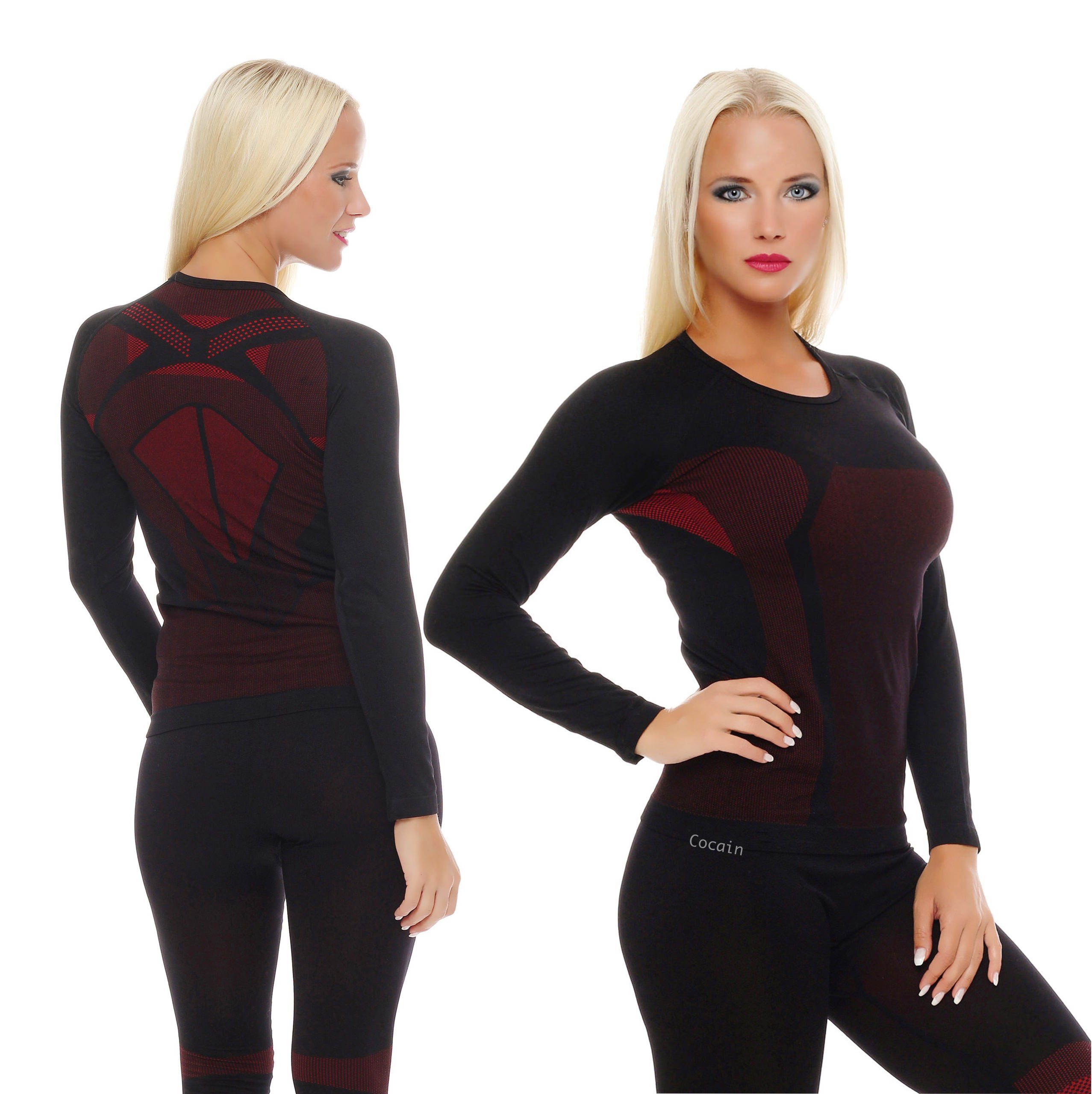 Cocain underwear Funktionsunterhemd Warme lange Ski Unterwäsche Damen Therm günstig online kaufen