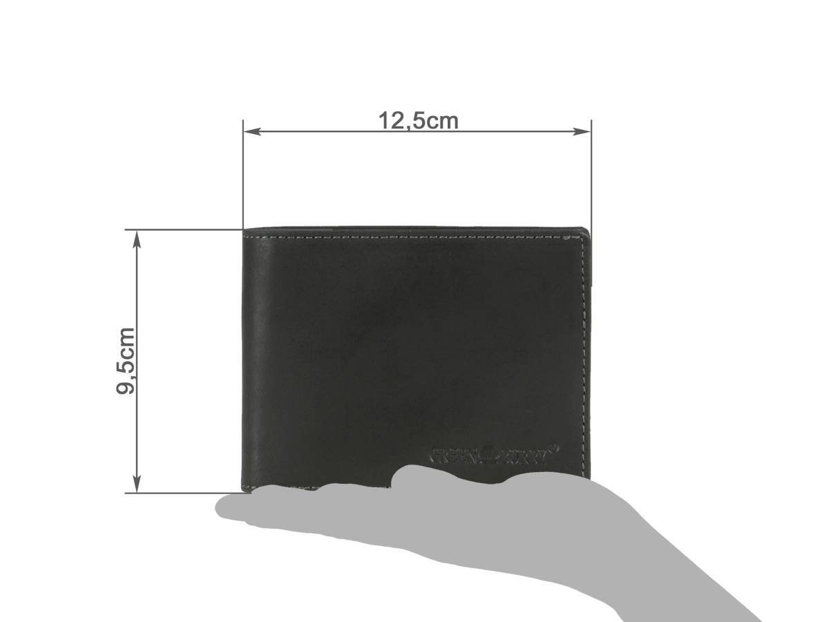 Greenburry Geldbörse Vintage RFID (oA), Herrenbörse, Portemonnaie, Lederbörse