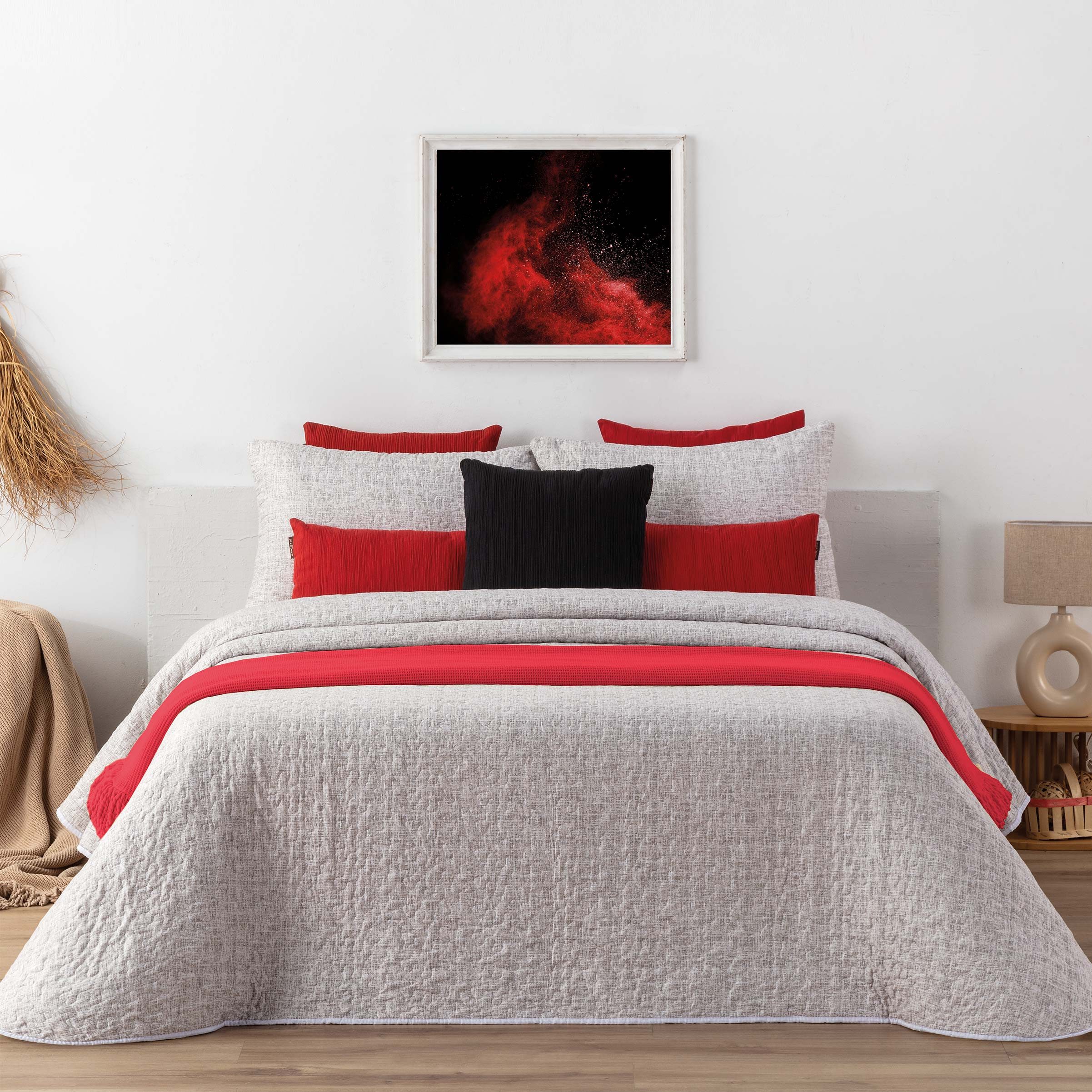 Überwurf Wendetagesdecke 235x270cm mit 2 Kissenbezügen, günstig online kaufen