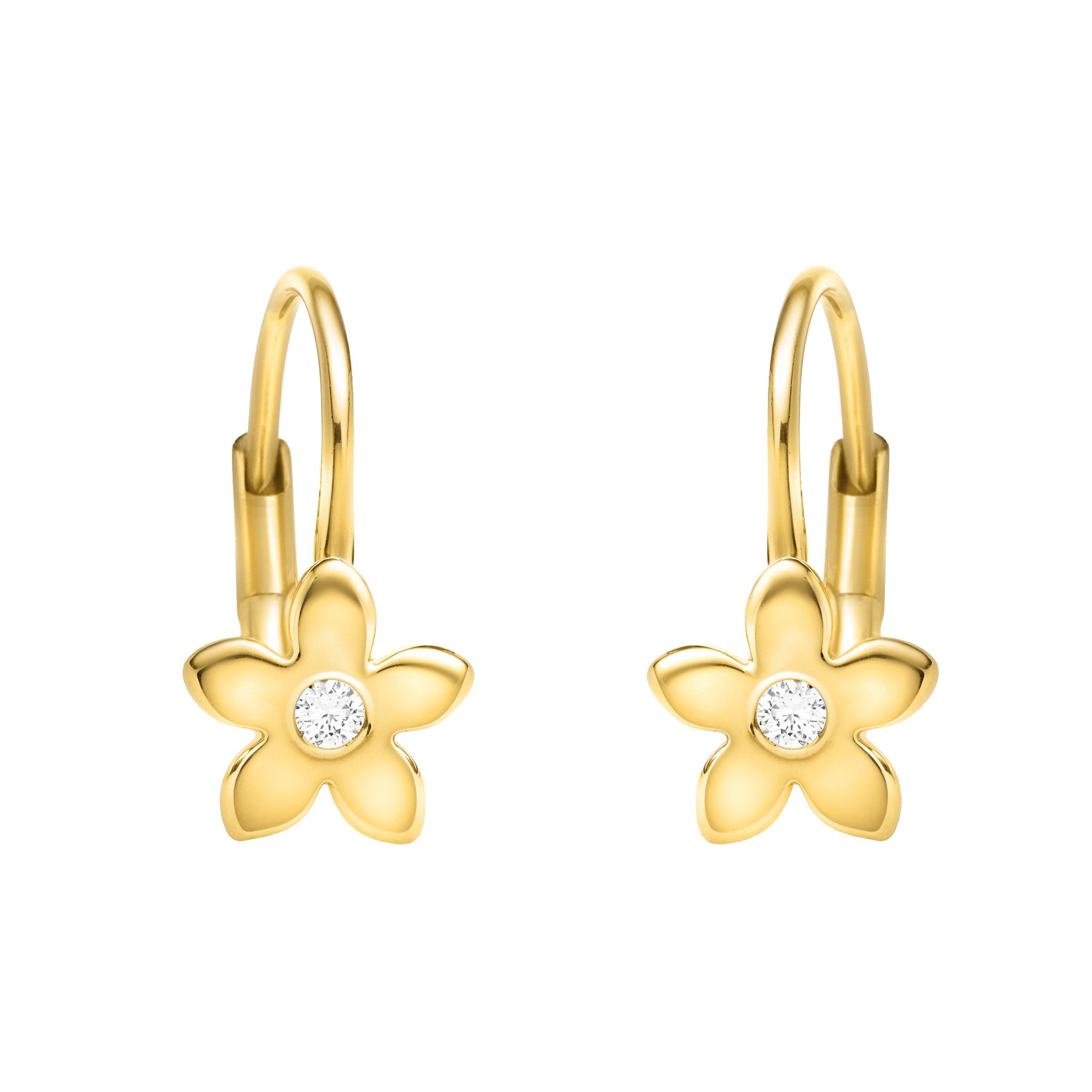 Sofia Milani Paar Ohrhänger Blume, 925 Silber Damen Schmuck - E2288 günstig online kaufen