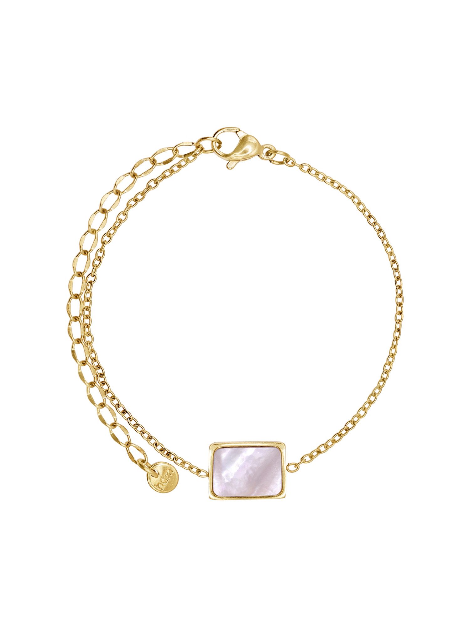 Heideman Armband Lenya goldfarben (Armband, inkl. Geschenkverpackung), mit Perlmutt