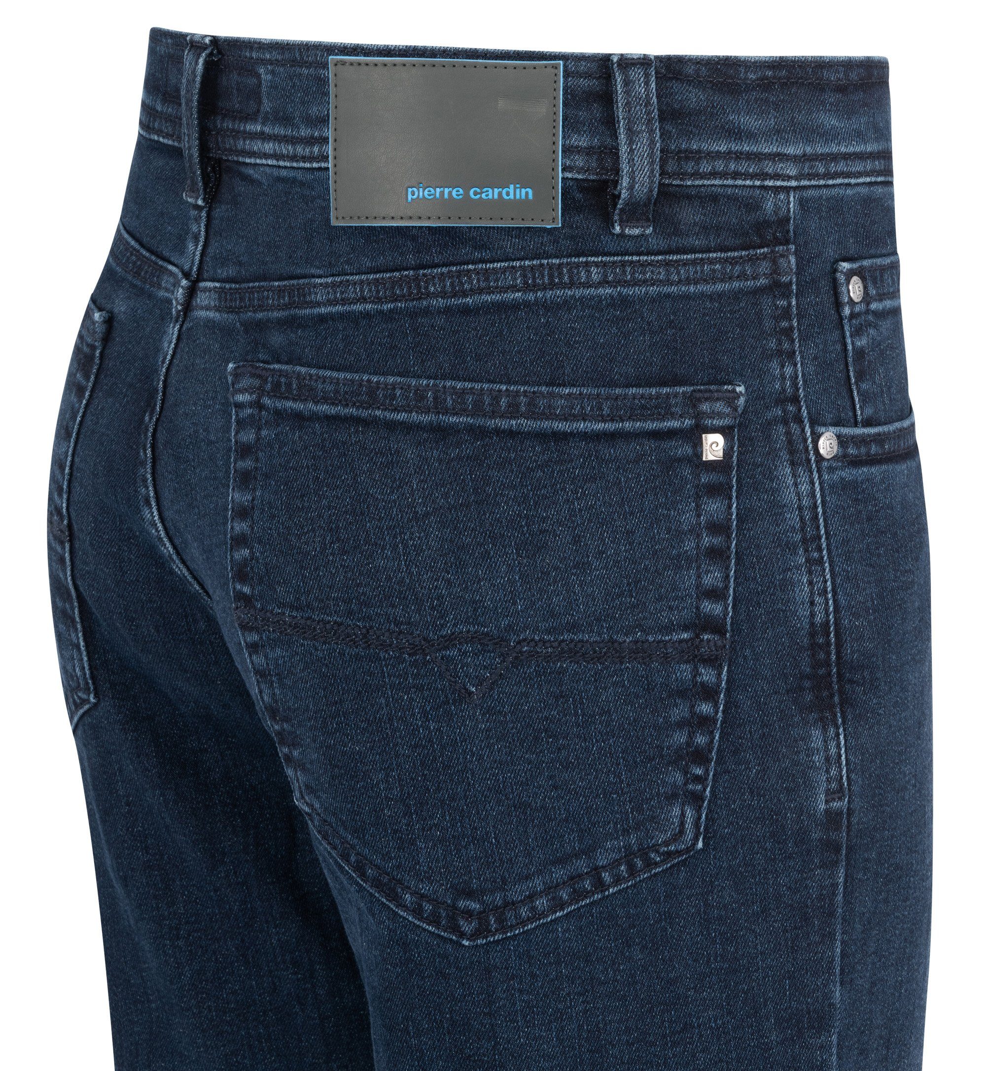 5-Pocket-Jeans dark stonewash PIERRE 32310 Cardin 7724.6811 DIJON blue CARDIN Pierre