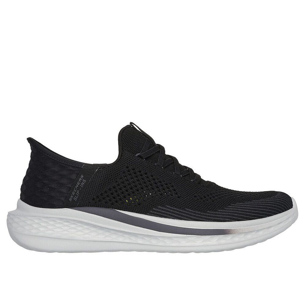 Skechers Skechers - MEN'S USA STREET WEAR - Schwarz Slipper