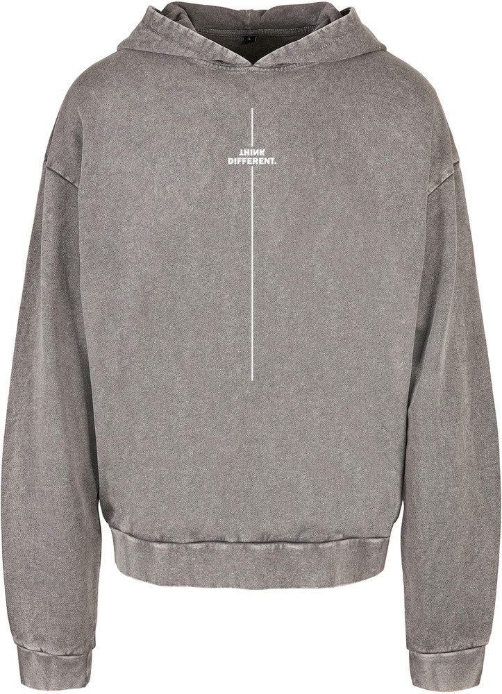 Hoodie Think Different Acid Washed Oversize Hoody