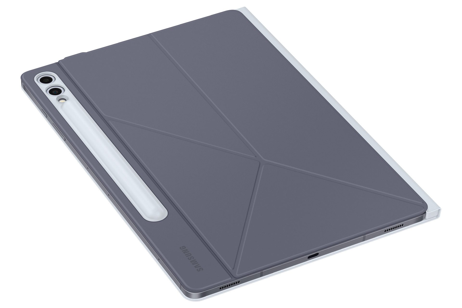 Samsung Tablet-Hülle Smart Book Cover für Samsung Galaxy Tab S9+/S10+, Backcover, Schutzhülle, Tabletschutzhülle, Case, Schutzcase, stoßfest