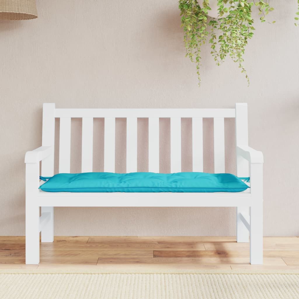 vidaXL Bankauflage, Gartenbank-Auflage Türkis 120x50x7 cm günstig online kaufen