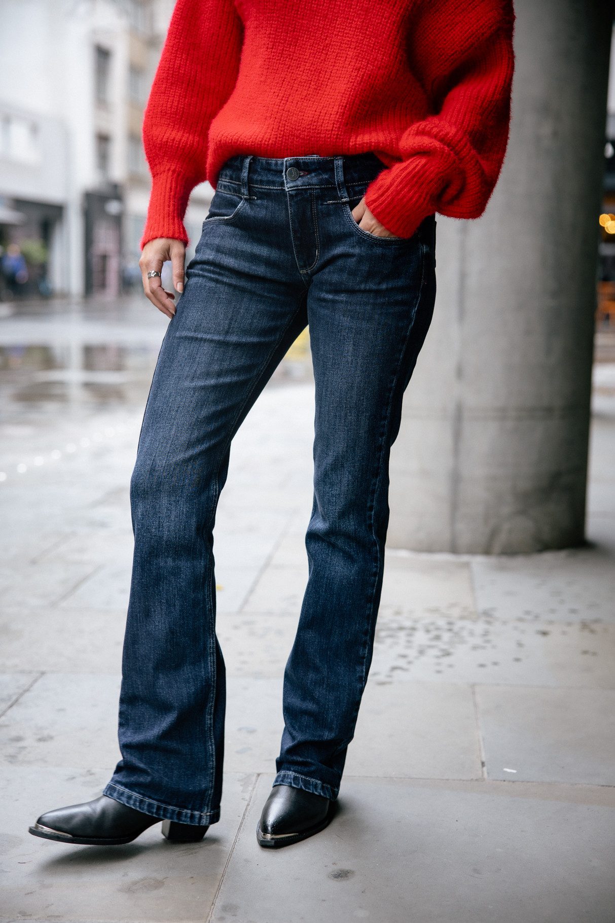 Freeman T. Porter Stretch-Jeans FREEMAN T. PORTER BETSY S-SDM battle 25393 6022.F2302 - COMFORT LINE – Bild 2 von 4