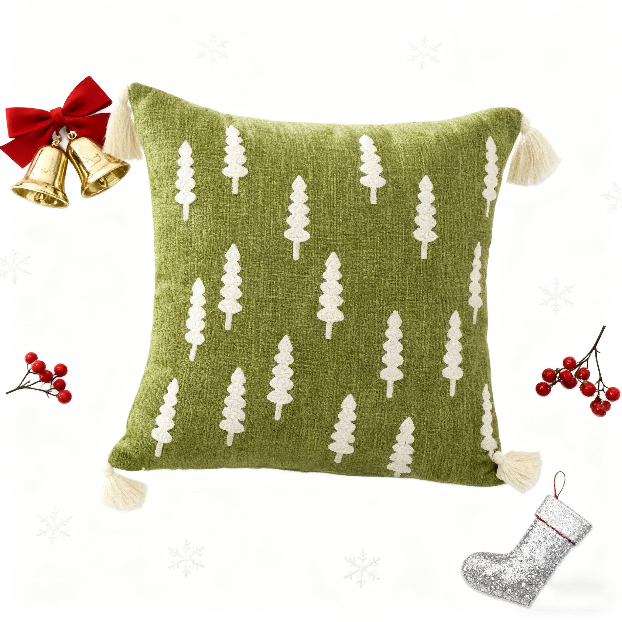 CLTYQ Kissenbezug Weihnachten Kissenbezug 1er Set günstig online kaufen