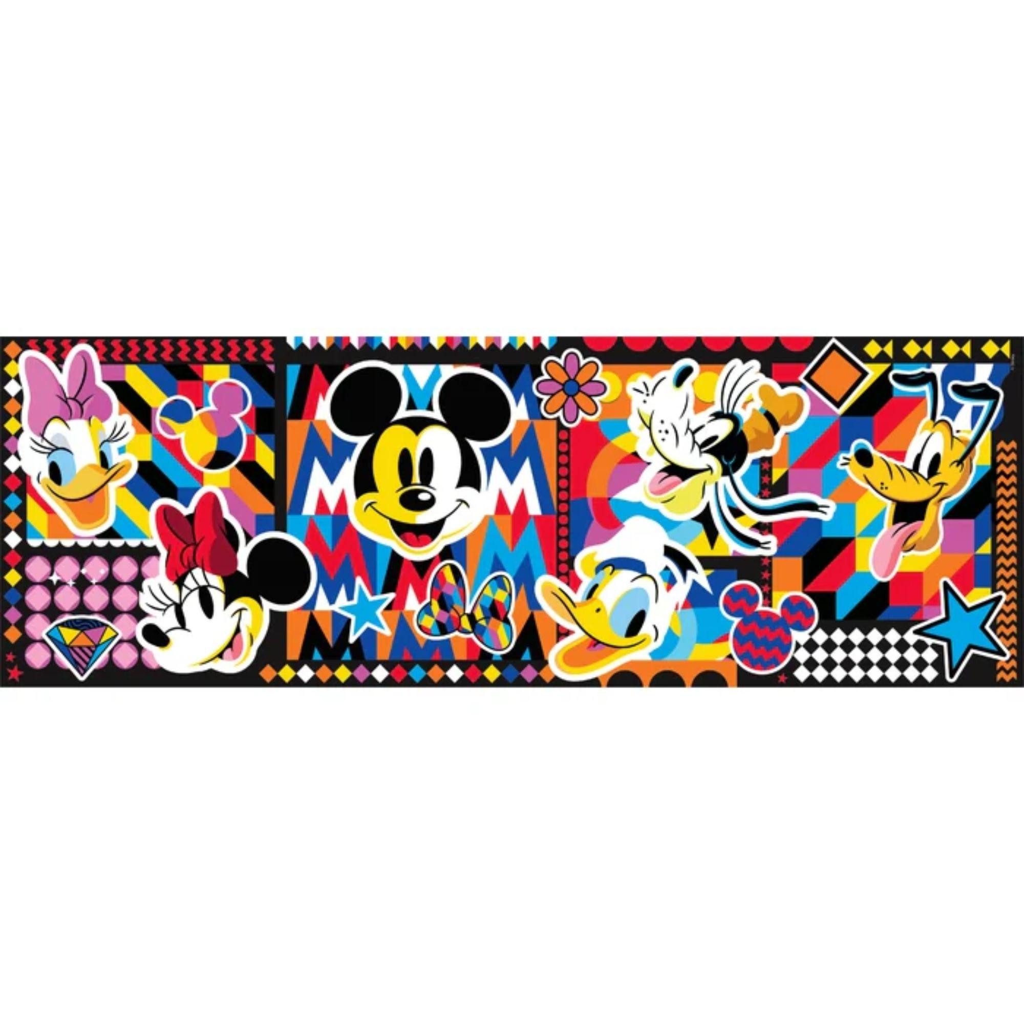 Clementoni® Puzzle Mickey & Friends Panorama (1000 Teile) - Disney, 1000 Puzzleteile