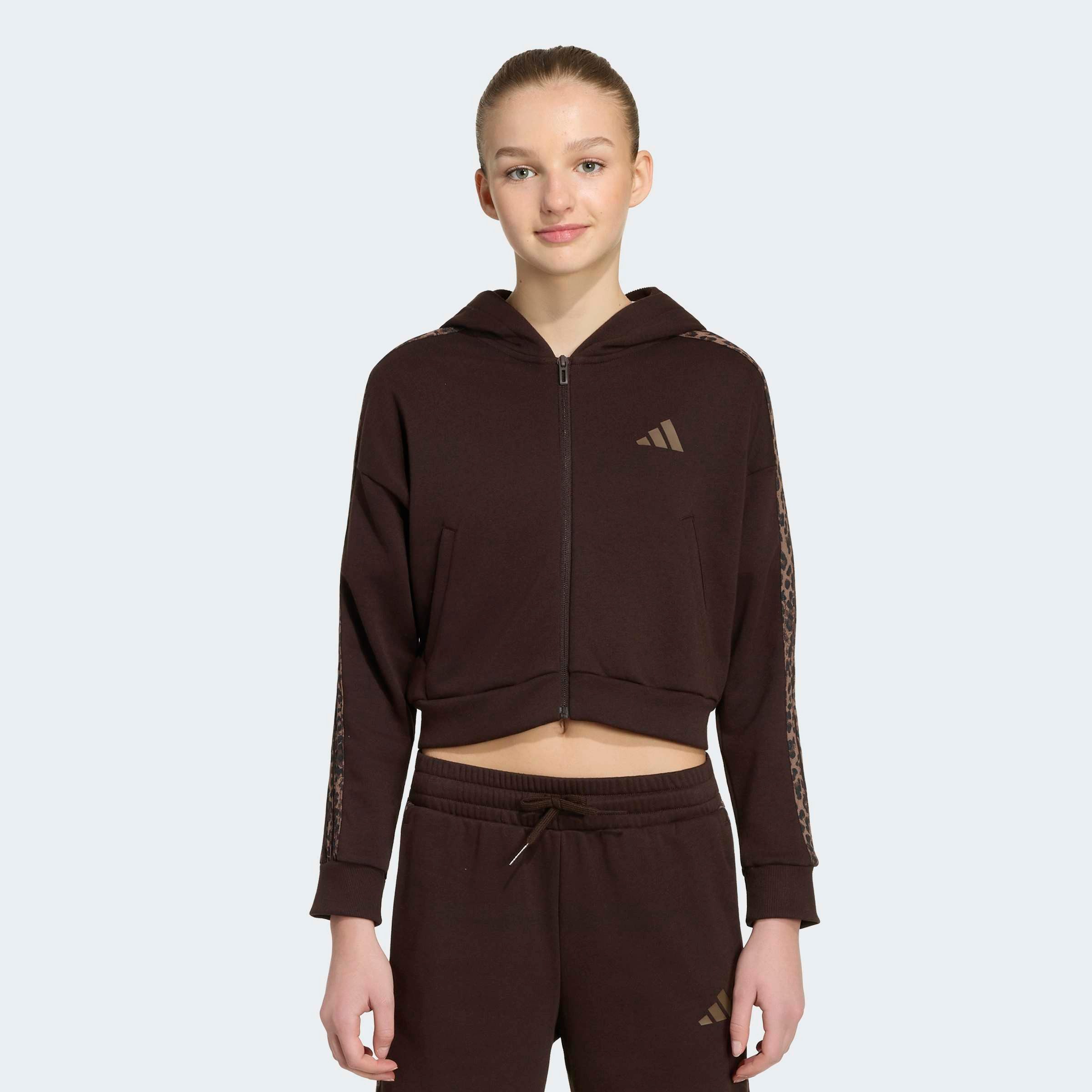 adidas Sportswear Kapuzensweatshirt SEASONALS ANIMAL, DURCHGEHENDER REISSVERSCHLUSS