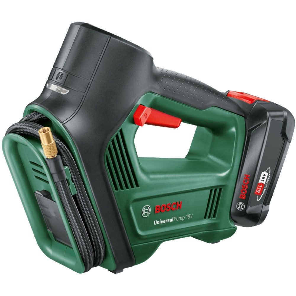 Akku-Luftpumpe UniversalPump 18V - Akku-Luftpumpe - grün/schwarz