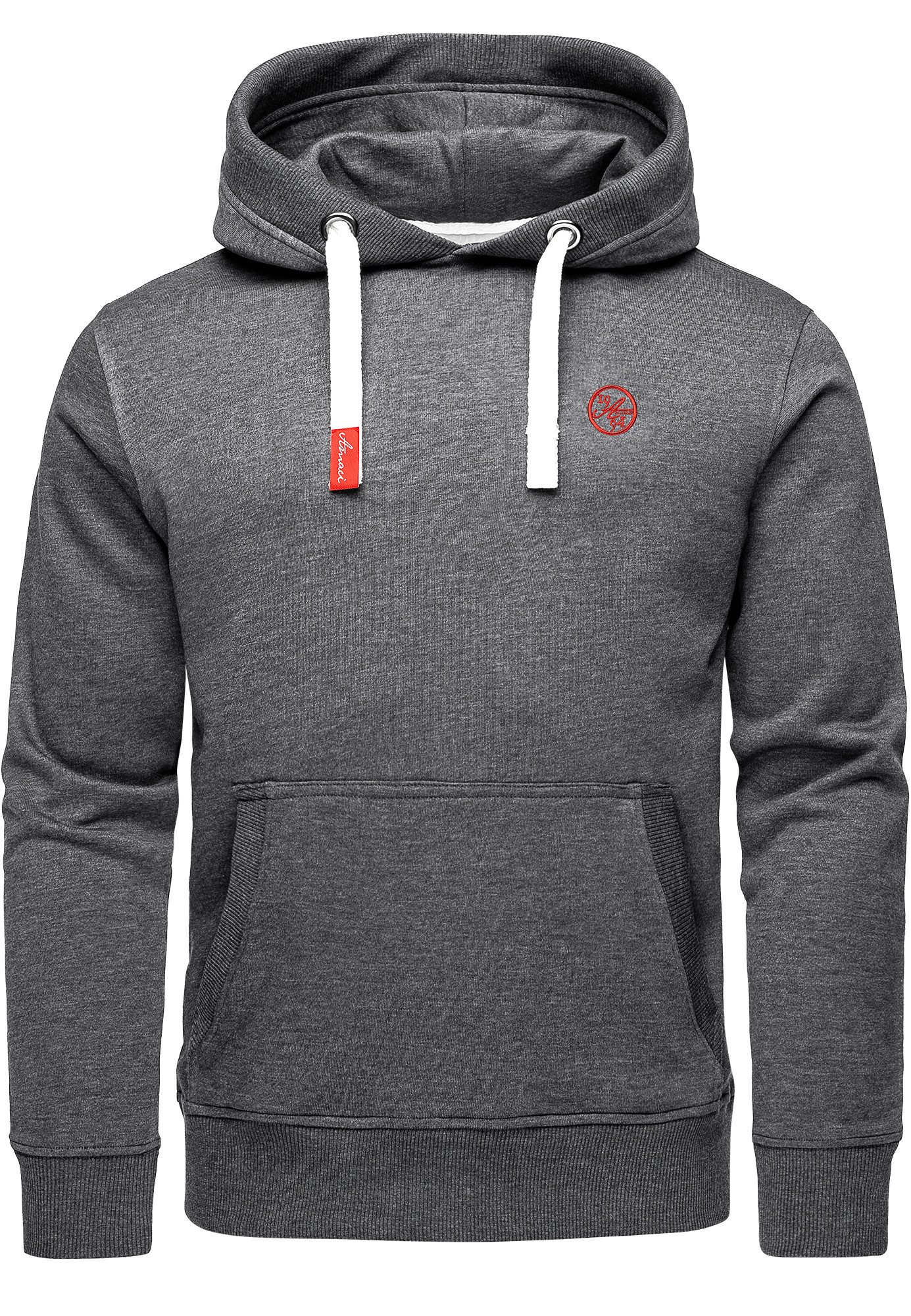 Amaci&Sons Kapuzenpullover WATERBURY Kapuzenpullover Herren Basic günstig online kaufen