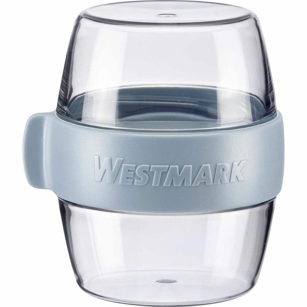 WESTMARK Lunchbox Pocketbox »Mini«, praktische Meal-Prep-Dose to go400 ml (2 x 200 ml), ABS, SAN, TPE