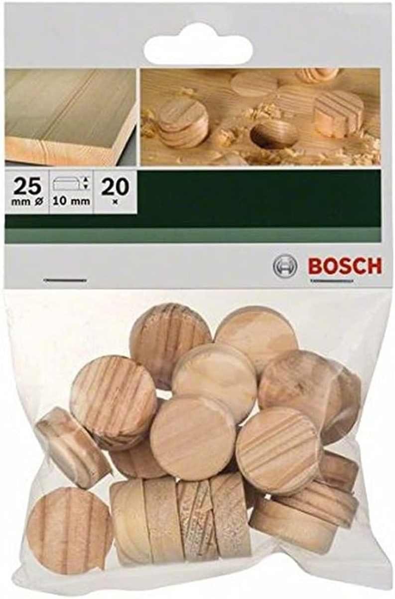 BOSCH Bohrfutter Bosch Holzzapfen Ø 25 mm 20 Stk