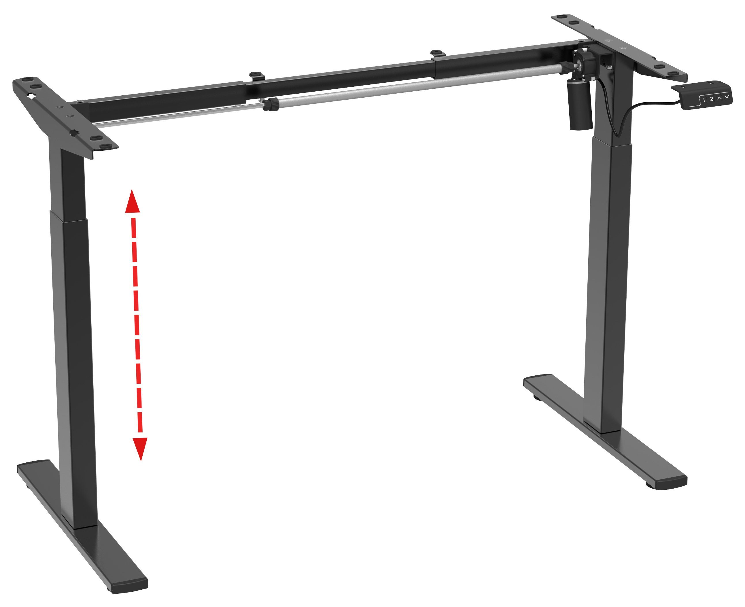 VCM Schreibtisch elektrisch höhenverstellbar Lona H. 71-120 x B.