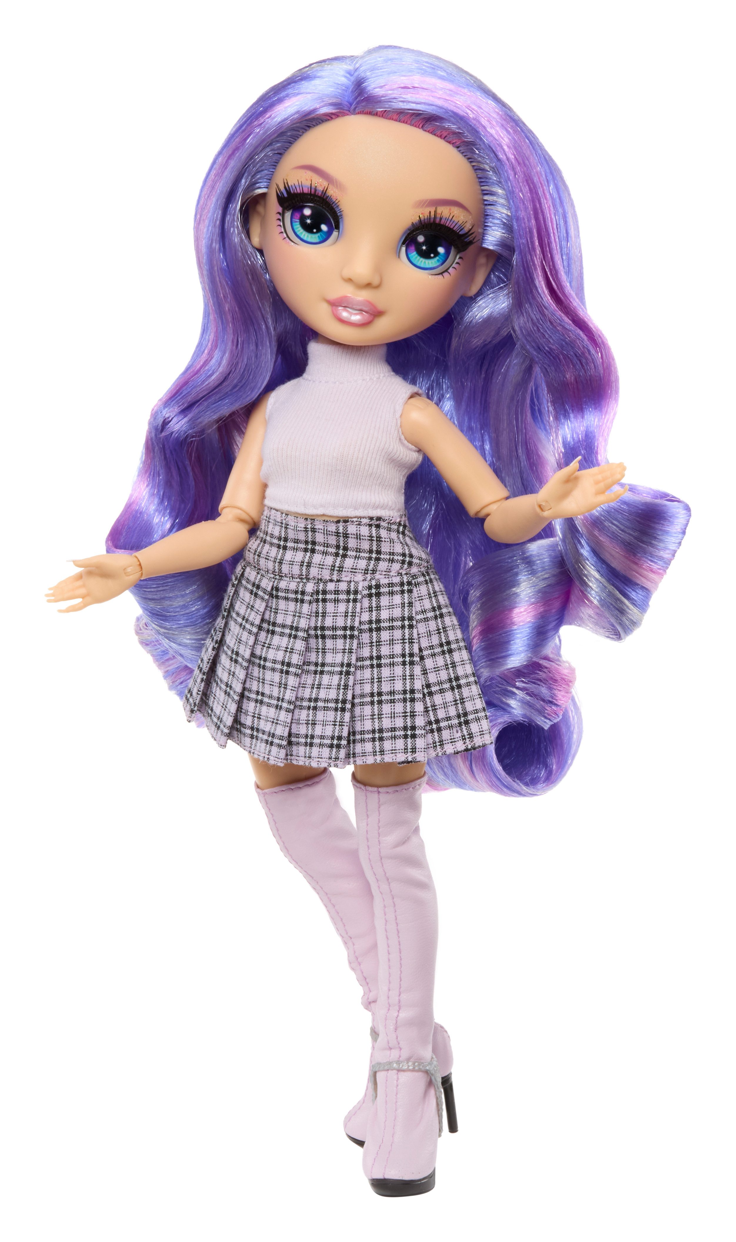 Rainbow High Anziehpuppe Rainbow High Style Icons Doll - Violet