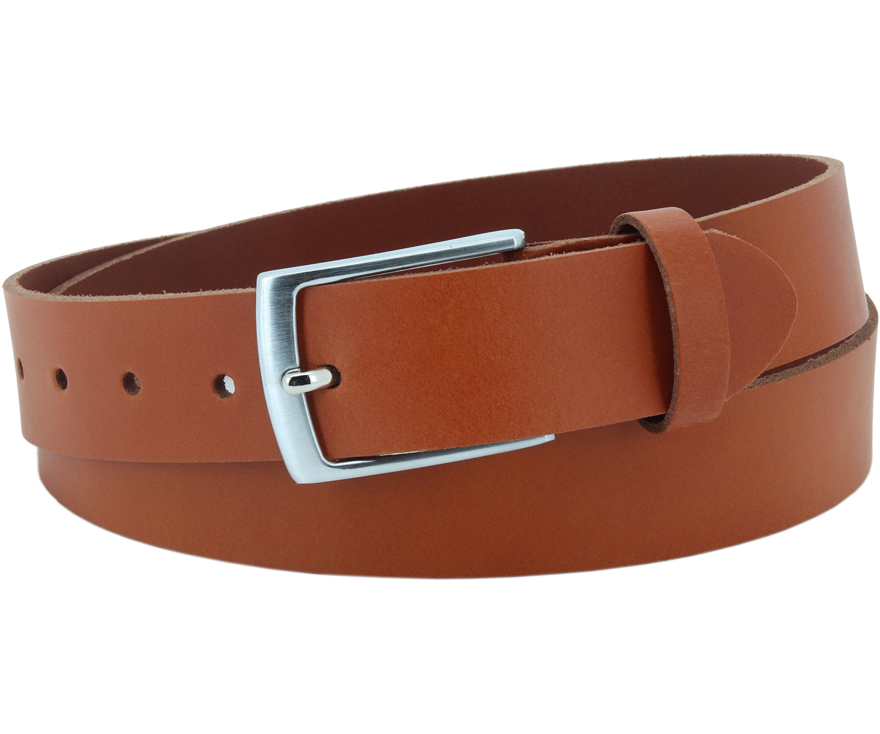 Ledergürtel OM421-PL-Cognac