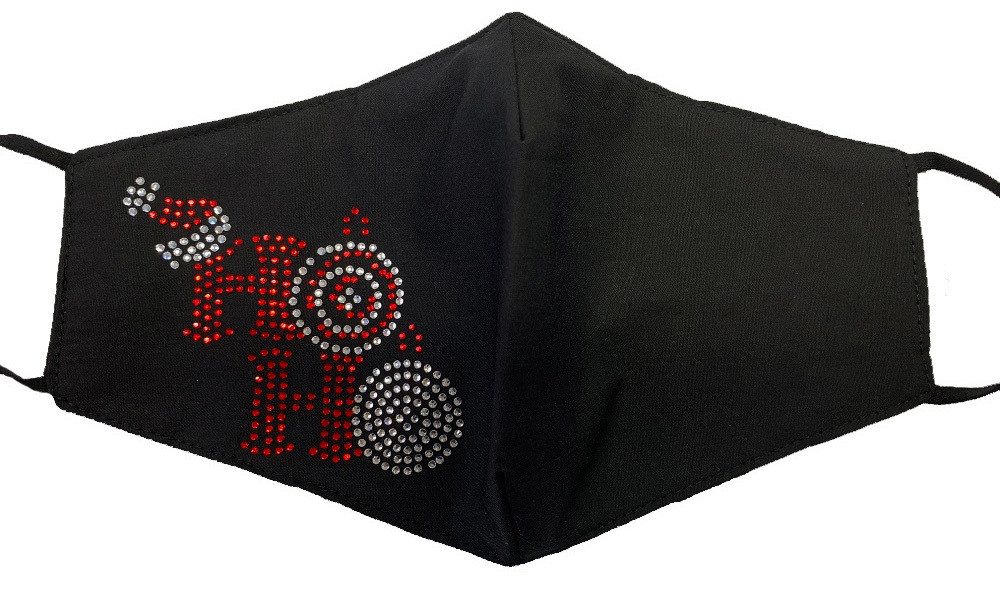 Trachtenland Verkleidungsmaske Weihnachtsmaske Mund Nase Stoffmaske Fashion Gesic