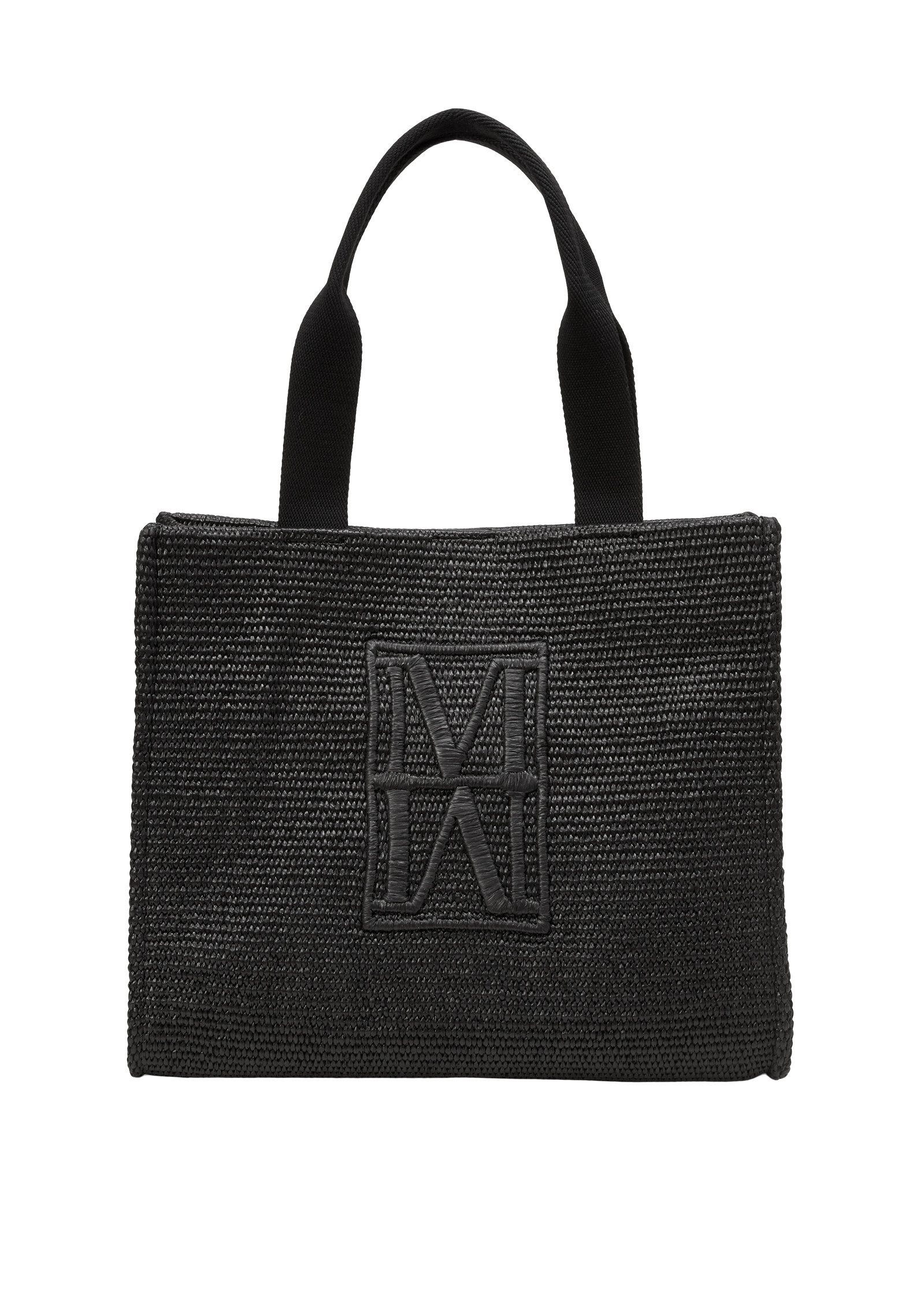 Marc O'Polo Shopper in Raffia-Bast-Optik