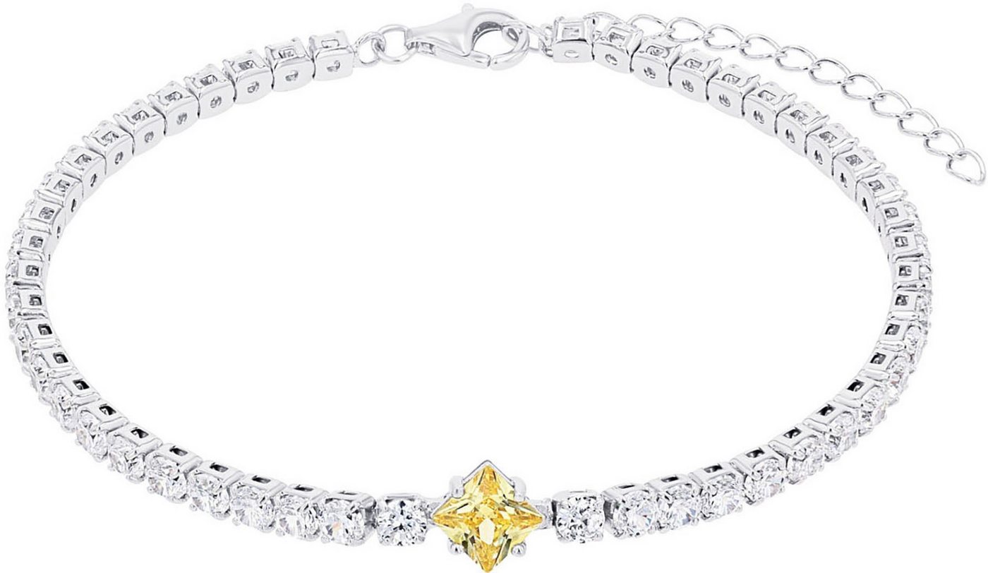 Amor Tennisarmband, mit Zirkonia (synth)