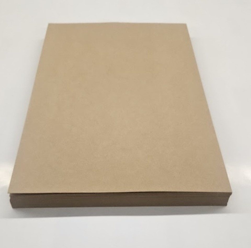 LYSCO Papierkarton KraftPak Kraftkarton Naturkarton Braunkarton Pappe versch. Formate, DIN A2, DIN A3, DIN A4, DIN A5, DIN A6, DIN A7, DIN lang, Quadratisch