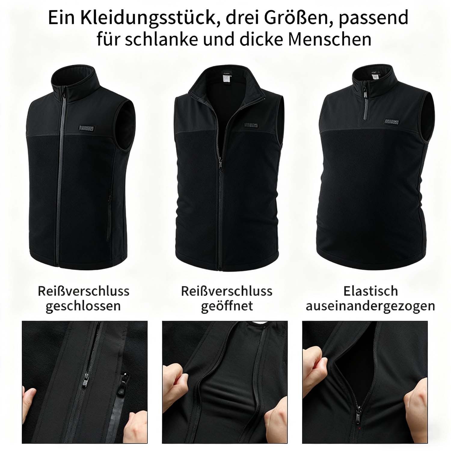 trends for living Funktionsweste Beheizbare Weste 13 Heizzonen 3 Einstellba günstig online kaufen