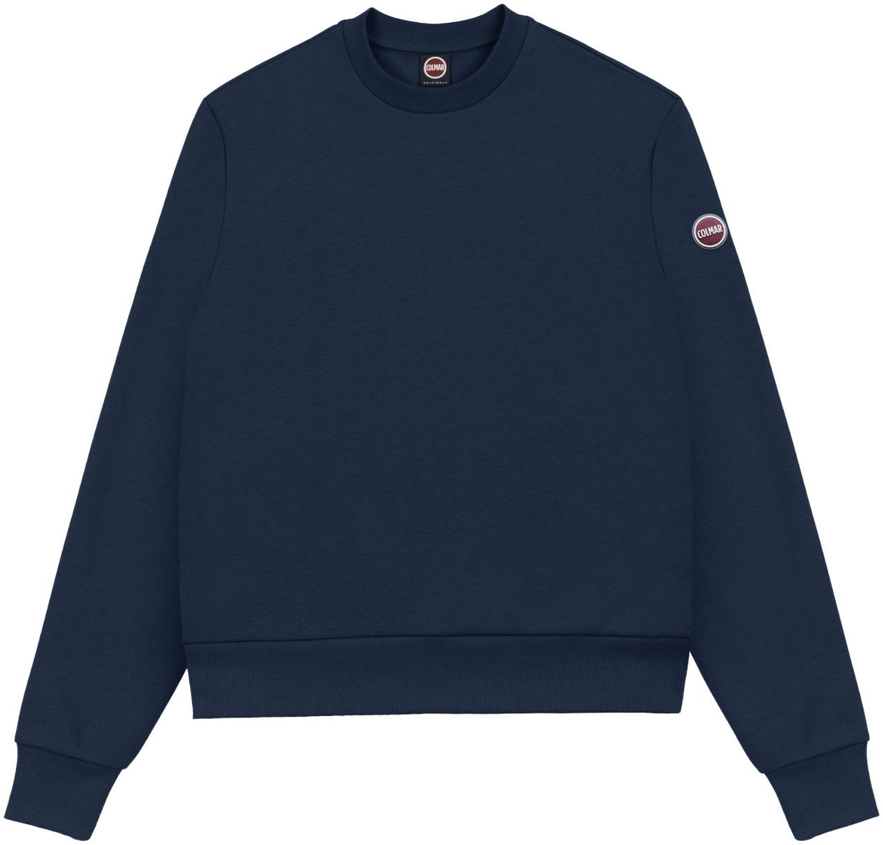 Colmar Sweatshirt Rundhalsausschnitt, Regular Fit, Markenlogo