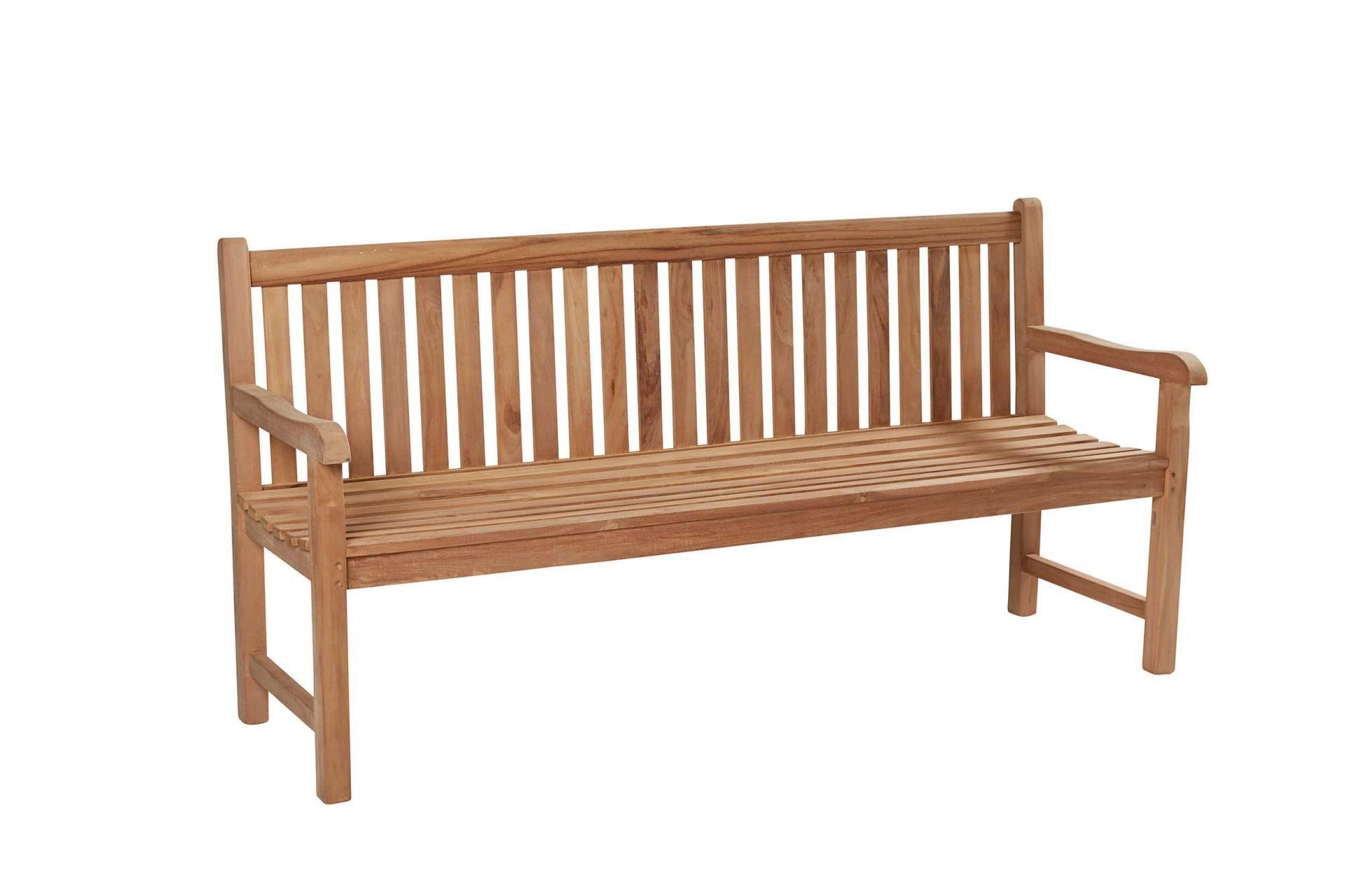 dasmöbelwerk Gartenbank Gartenbank Colorado Teak Sitzbank Bank Gartenmöbel 120x55x92cm