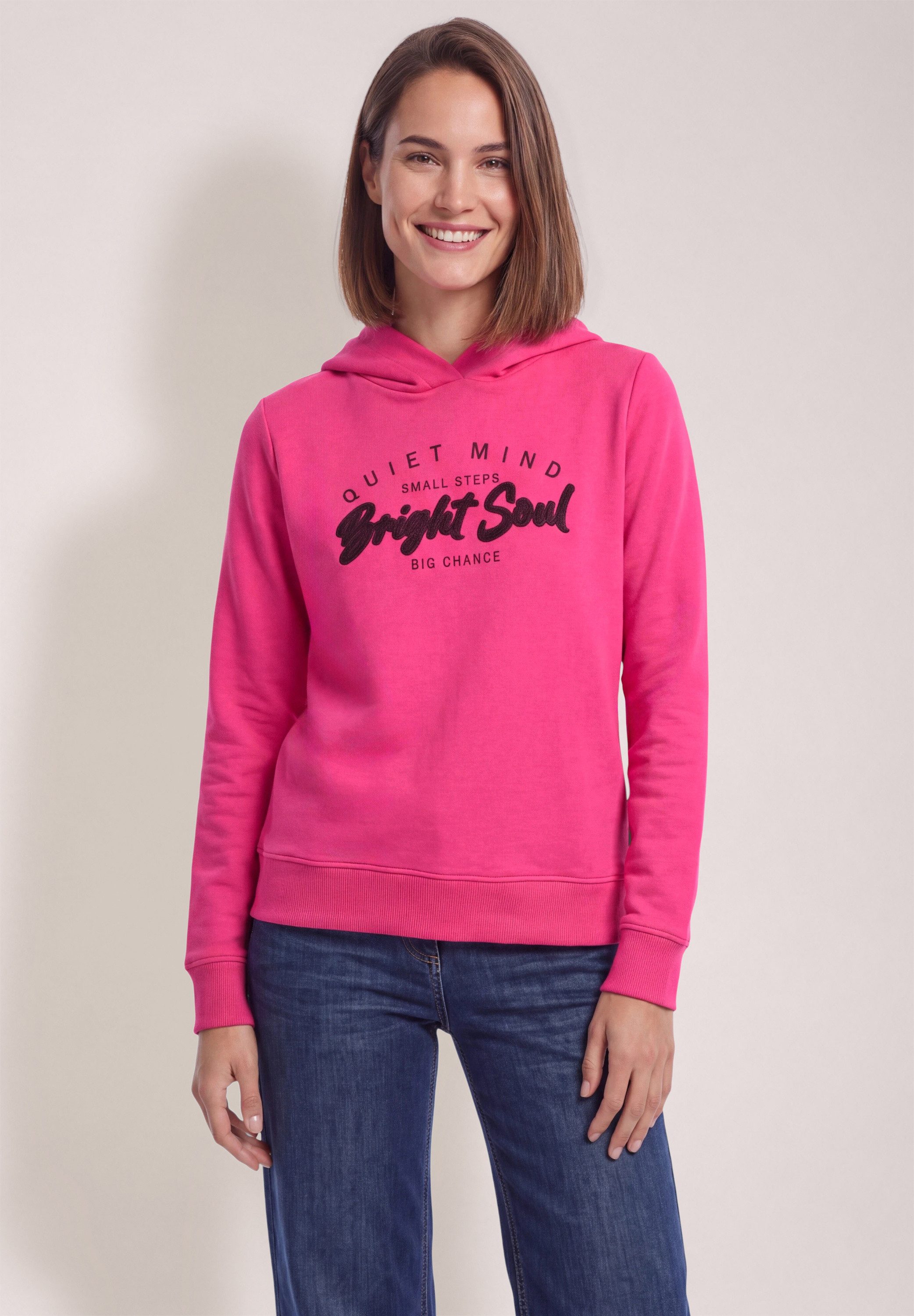 CECIL Sweatshirt mit Kapuze