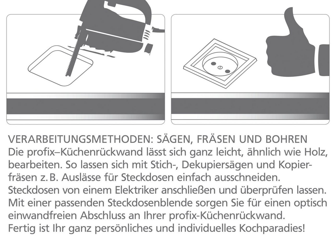 MySpotti Küchenrückwand »profix, Pfeffer«-kaufen