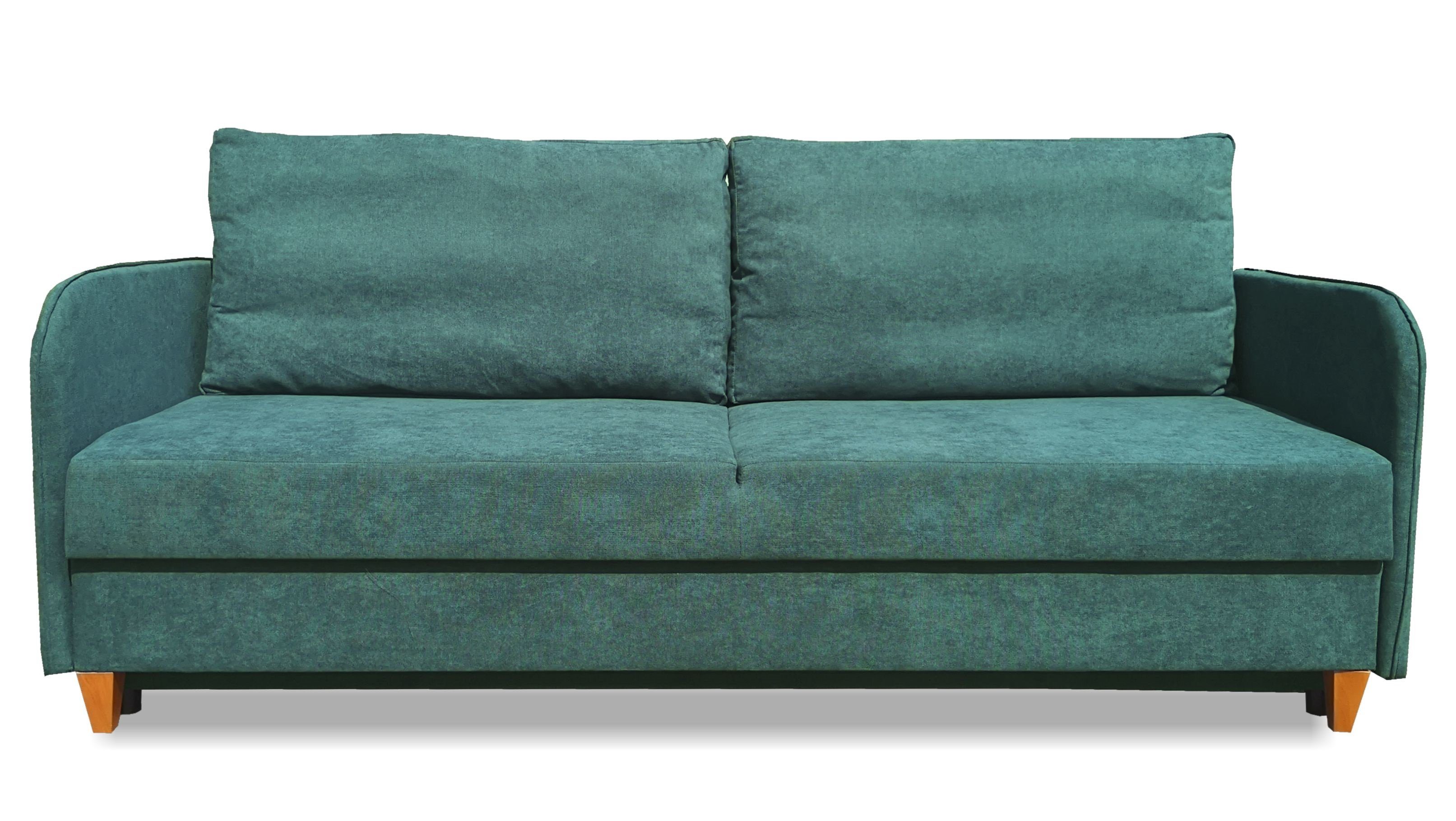 Siblo 3-Sitzer »Ausziehbares Dreisitziges Sofa Pablo mit Schlaffunktion -  Bettzeugbehälter - Dreisitzer-Sofa«